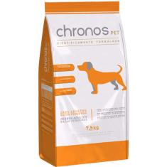 Ração Chronos Pet para Cães Adultos Raças Pequenas - 7,5 Kg
