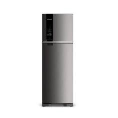 Geladeira Brastemp 400 Litros Frost Free Duplex Com Freezer Control Inox BRM54JKBNA - 220V 
