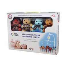 Mobile Musical Pelúcia Cachorrinho - Pais E Filhos