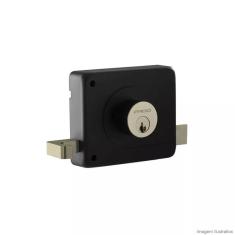 Fechadura De Sobrepor Serralheiro Aço Zamac Concept Pado Preto