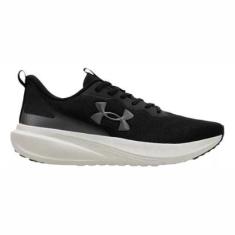 Tênis Under Armour Charged Great Unissex Preto Branco-Unissex