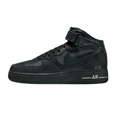 Nike Tênis masculino Air Force 1 Mid Qs, Off Noir/Off Noir - preto, 9.5
