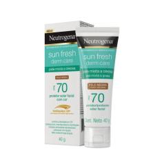Protetor Solar Neutrogena Sun Fresh Pele Oleosa Negra Fps 70 40G
