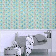 Papel de Parede Infantil Dinossauros Baby - CasaH