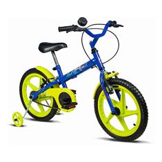 Verden Bicicleta Infantil Rock Aro 16 com rodinhas de apoio e Freios V-brake