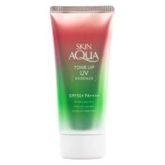 Protetor Solar Skin Aqua Tone Up UV Essence Happiness Aura FPS50, 80g