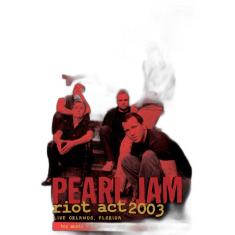 DVD Pearl Jam Riot Act 2003. Orlando, Florida