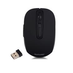 Mouse Sem Fio 2.4 ghz Litio Preto Multilaser - MO277