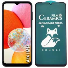 Película 9d Privacidade Fosca Ceramica Compatível Com Samsung Galaxy A