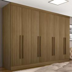 Guarda Roupa Casal Mayra 8 Portas Boreal - Moveis Arapongas Boreal