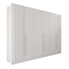 Guarda Roupas Casal 100% MDF 6 Portas 5 Gavetas Moscou - Mais Móveis, 