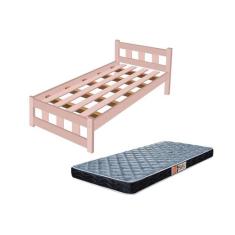 Cama Solteiro Pop Para Crianças Adolescente Retrô Com Colchão Incluso 