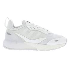 adidas Tênis masculino Zx 2K Boost 2.0, Branco e branco puro e elegante, 17