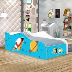 Cama Fun Foguete Espacial Solteiro - CasaH