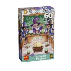 Quebra-Cabeça 60 peças - Aula de Poções - Grow
