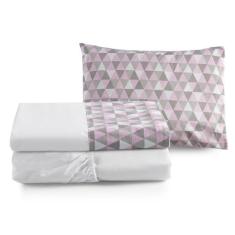 Jogo De Lençol 3 Pçs Para Cama de Solteiro Em Oferta Moderno - EMPÓRIO