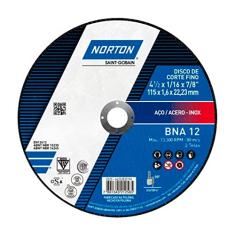 Disco De Corte 115 x 1,6 x 22,23 BNA12 - Norton