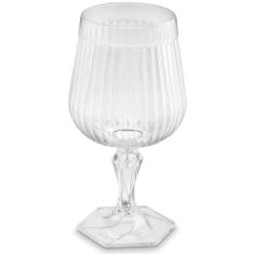 Taça Para Água Vinho Suco 350ml Plástico UZ Axé Transparente Bebidas