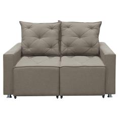 Sofá Retrátil e Reclinável 2 lugares Bariloche 1.50cm C/ Molas -  Linho