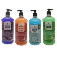 2 Sabonete Líquido Grande 1 Litro Perfumado Cheiroso Grosso Top da Mar