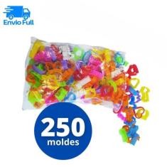 250 Cortador Forminha Massinha De Modelar Molde Atacado - Molde para M