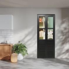 Porta Camarão Palheta com Vidro Linha 25 210x70 Lado Esquerdo