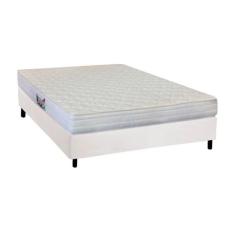 Cama Box Casal: Colchão Espuma Herval AG65 Firme Frontier + Base CRC C