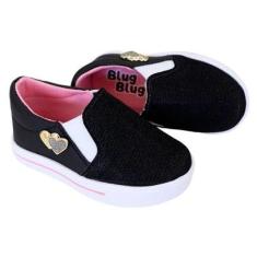 Tênis Slip On Nenê Baby Infantil Menina Charmoso E Delicado-Feminino