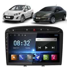 Kit Central Multimídia Android Peugeot 308 408 2012 2013 2014 2015 201