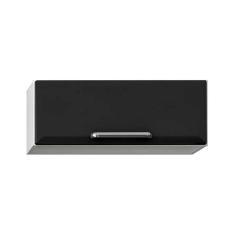 Armário Aéreo de Cozinha 1 Porta IPH-70 Luce Itatiaia Preto