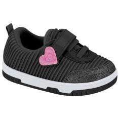 Tênis Molekinha 2728.103 Menina - Preto