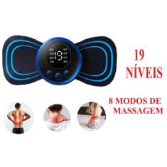 Massageador Portátil Recarregável Dor Pescoço Coluna Pernas Modelo Dig