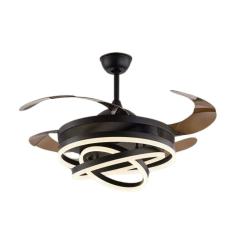 Ventilador Teto Lustre Retrátil Led Luxuoso