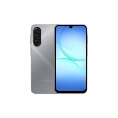 Smartphone Samsung Galaxy A17 5G 256GB 6,7” Super AMOLED Câmera Tripla 50MP IA Gemini Cinza