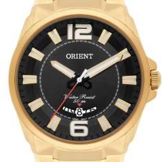 Relógio Orient Masculino Dourado Mgss1157 P2kx