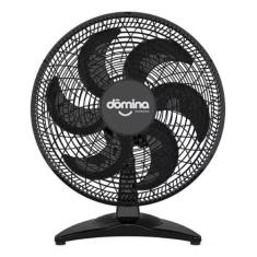 Ventilador de Mesa 50 Cm Preto Dômina - Silencioso127v C/ 6 Pás - Dômi
