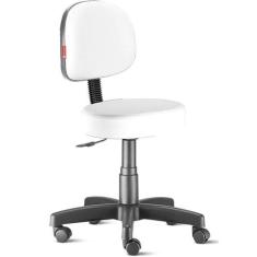 Cadeira Mocho Secretária Branco - Conceito Cadeiras, Secretária, Branc