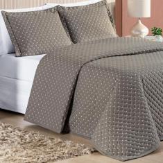 Jogo De Cama Casal King Size Melody Bordada 03 Peças Super Elegante-RA