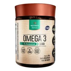 Ômega 3 TG Ultraconcentrado 1360mg Nutrify – 200 Cápsulas, Alta Pureza com Selo IFOS, Forma Triglicerídeos para Máxima Absorção