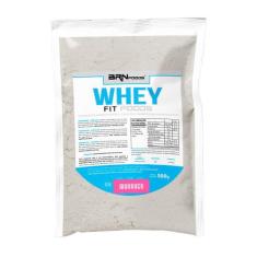 Whey Protein Fit Foods 500g - BRN Foods,  Morango