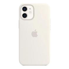 Capa Silicone íPhone 12 Branco