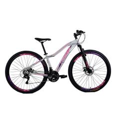 Bicicleta Aro 29 Feminina - Rino Monalisa - 21 Velocidades-Unissex