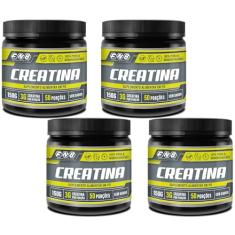 4x Creatina Monohidratada 100% pura 150g Flora Nativa