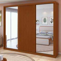 Guarda-roupa Ollie 3 Portas 6 Prateleiras 6 Gavetas Frassino/Off White/Frassino