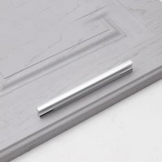 Armário de cozinha alças de armazenamento armário guarda-roupa cômodas cromo preto prata maçaneta da porta gaveta puxa botões ferragem, 201,128mm dois, tom