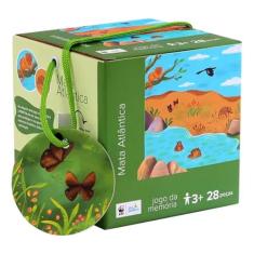 Jogo Da Memória Mata Atlântica Araquarela Brinquedo Infantil