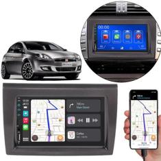 Kit Multimidia Mp5 Bravo 2011-2016 7 Pol Carplay Android Auto + Câmera