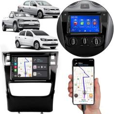 Kit Multimídia Carplay Gol Saveiro G6 2013-2016 7 Pol MP5 Touch-screen