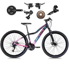 Bicicleta Aro 29 Mtb Feminina Absolute Hera Bike 21v Shimano à Disco Q