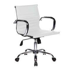 Cadeira de Escritório Diretor Giratória New Best Branca